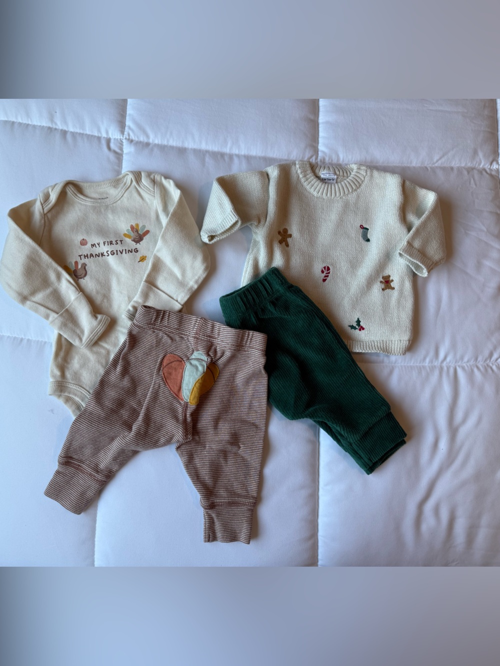 Baby boy holiday outfits 3m